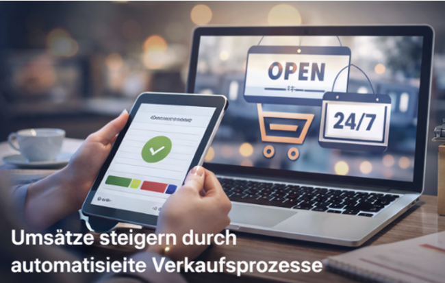 Umsätze steigern durch automatisierte Verkaufsprozesse