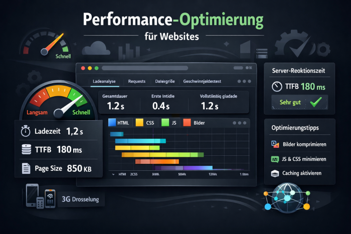Website Geschwindigkeit