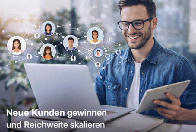 Neue Kunden gewinnen und Reichweite skalieren